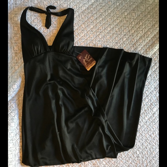 DeWeese NWTs Scarce 1970’s Halter Dress w/ “Sta-Cup” Bra Hubba! Hubba! S… - Picture 1 of 10